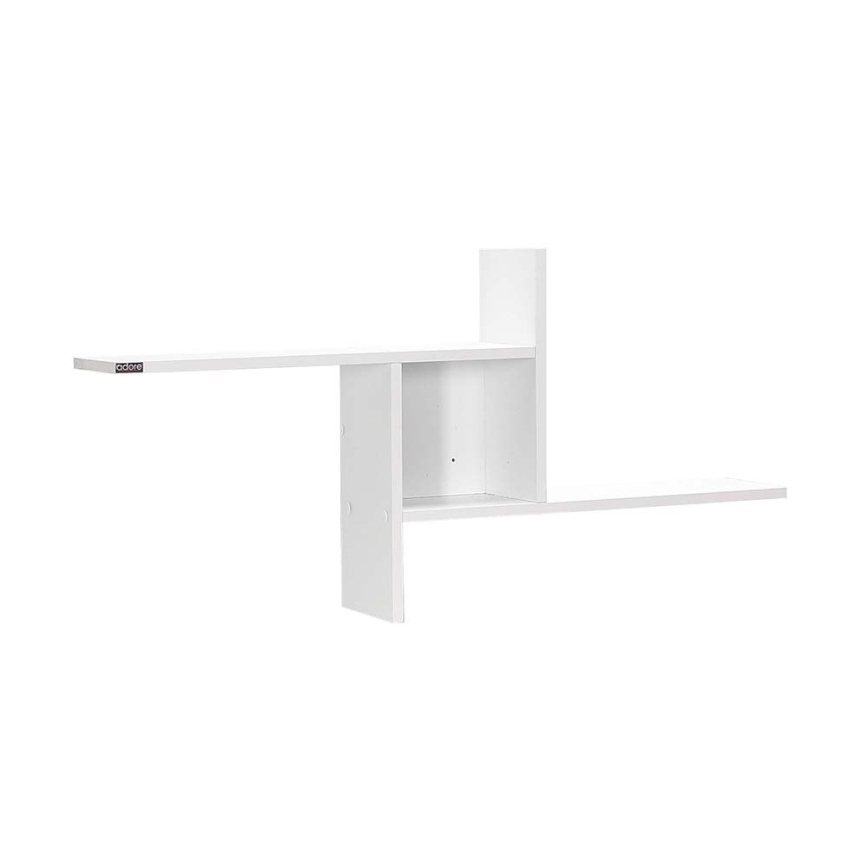 Bela zidna polica 50x100 cm