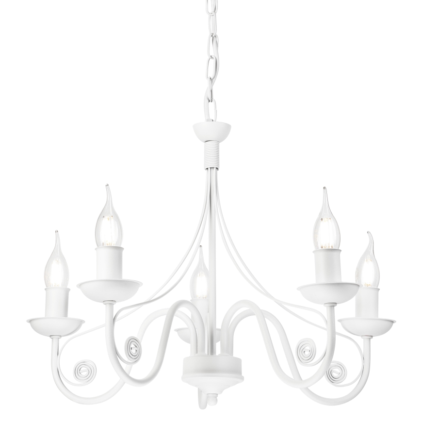 Beli luster na lancu DONATO 5xE14/40W/230V