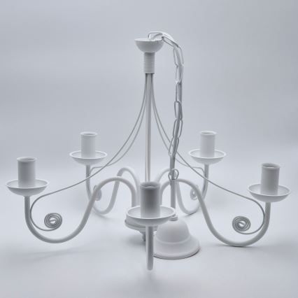 Beli luster na lancu DONATO 5xE14/40W/230V