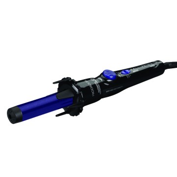 Bellissima 11307 - Rotirajući uvijač za kosu RICCI&CURL 230V crna/ljubičasta