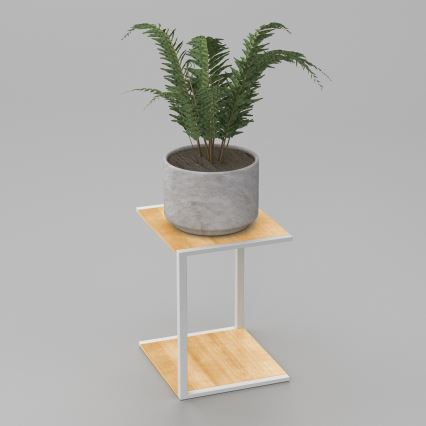 Beo stalak za cveće 40x30x34 cm