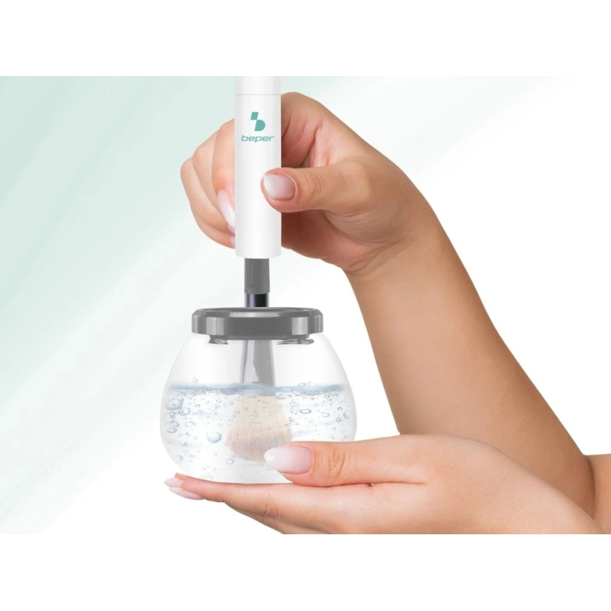 Beper - Čistač kozmetičkih četkica 2xAAA