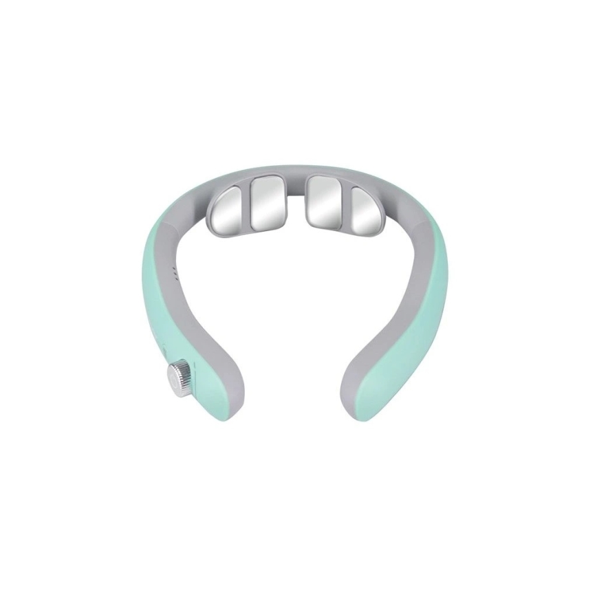 Beper - Punjivi EMS masažer za vrat, 5V/900 mAh, mint zelena