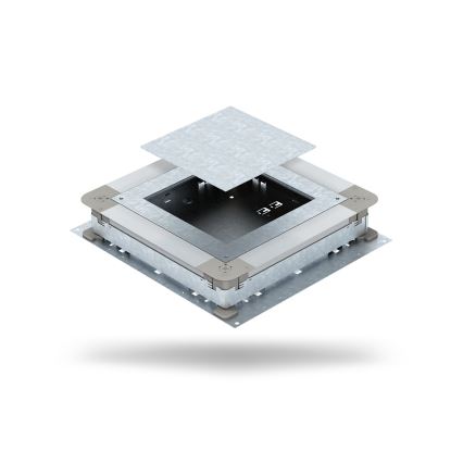 BETTERMANN - Podni box za ugradnju u beton 24 modula (12 uređaja 45x45)