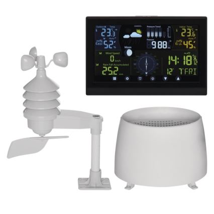 Bežična meteostanica 5V/3×AAA + 4xAA