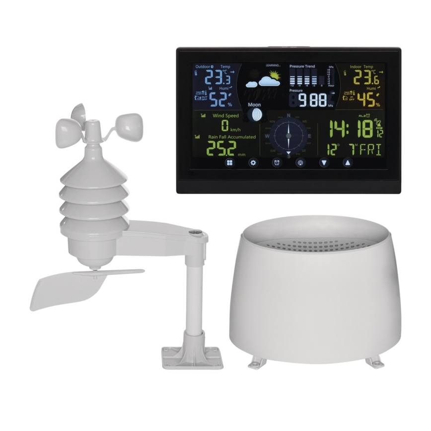 Bežična meteostanica 5V/3×AAA + 4xAA