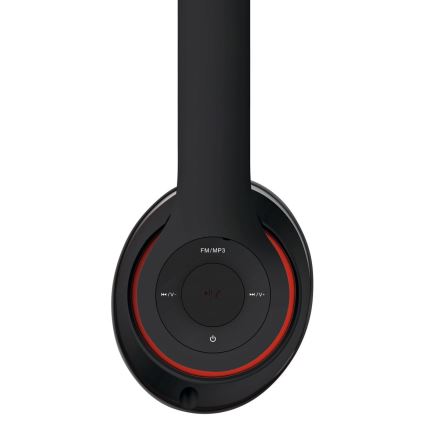 Bežične Bluetooth slušalice, 400 mAh, crne