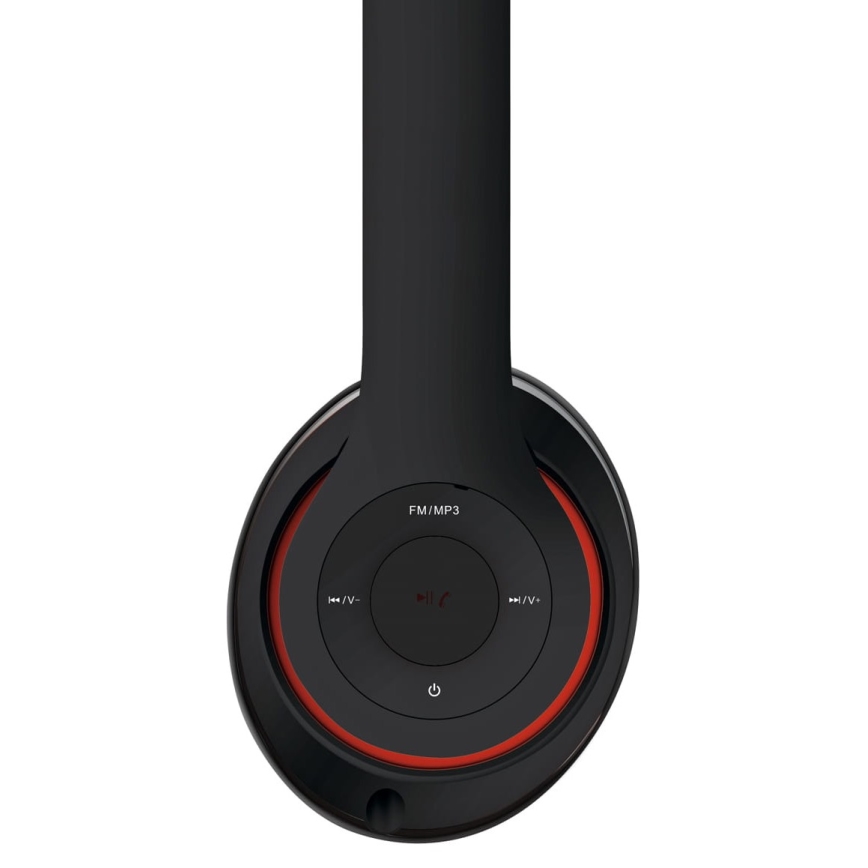 Bežične Bluetooth slušalice, 400 mAh, crne