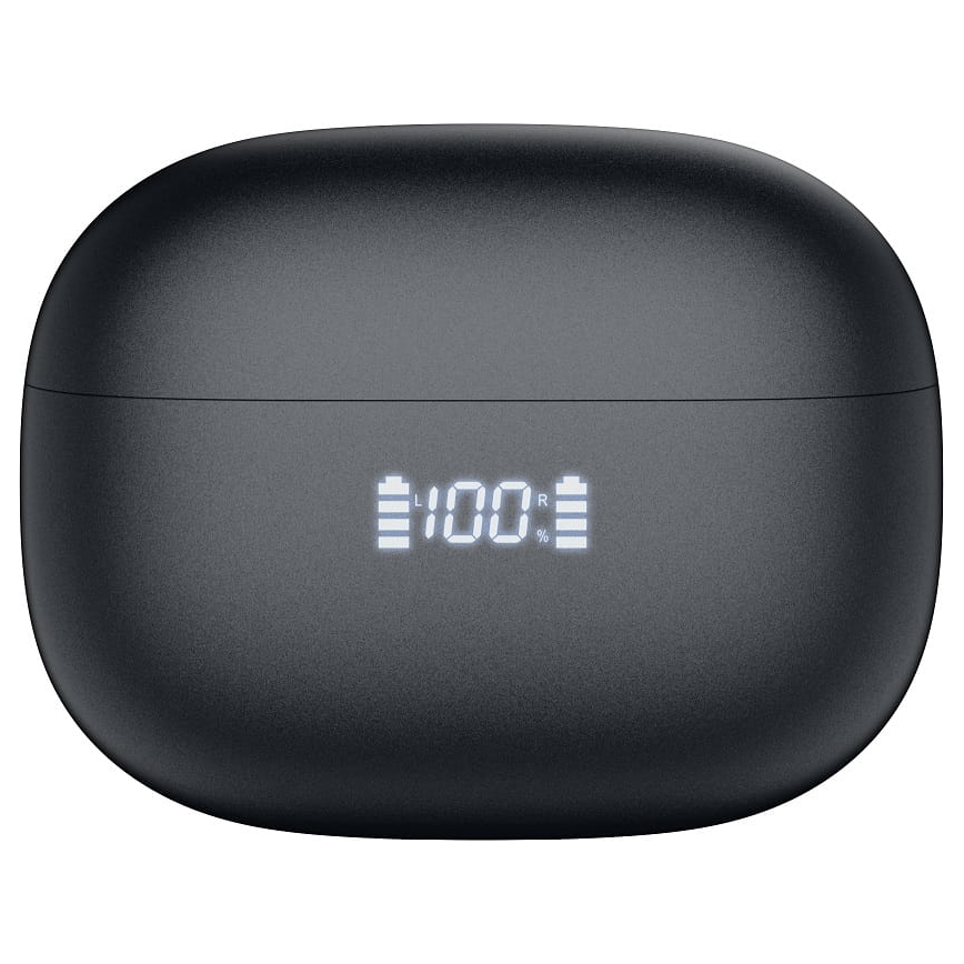 Bežične slušalice sa ANC+ENC 300 mAh + 2x 40 mAh crne