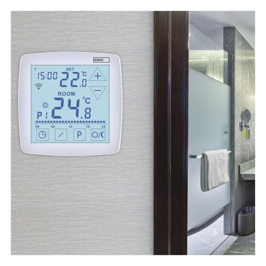 Bežični digitalni termostat GoSmart 230V/16A Wi-FI Tuya