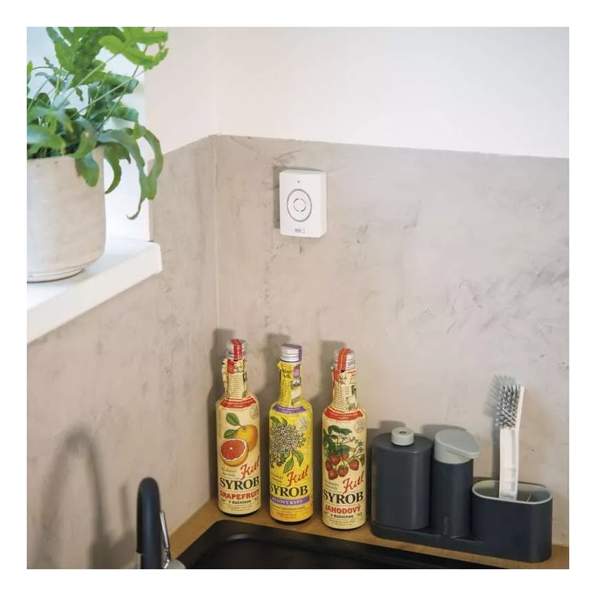 Bežični video zvono sa senzorom pokreta GoSmart 12V/3xAA IP44 Wi-Fi Tuya