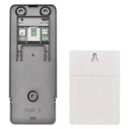 Bežični video zvono sa senzorom pokreta GoSmart 12V/3xAA IP44 Wi-Fi Tuya