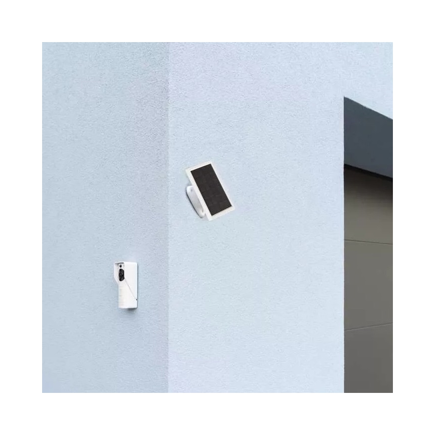 Bežični video zvono sa solarnim panelom GoSmart — 4400 mAh (3xAA), IP44, Wi‑Fi, Tuya