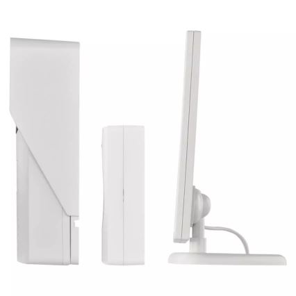 Bežični video zvono sa solarnim panelom GoSmart — 4400 mAh (3xAA), IP44, Wi‑Fi, Tuya