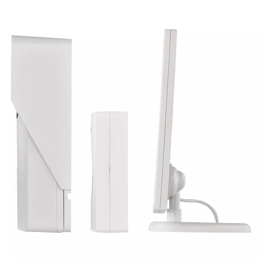 Bežični video zvono sa solarnim panelom GoSmart — 4400 mAh (3xAA), IP44, Wi‑Fi, Tuya