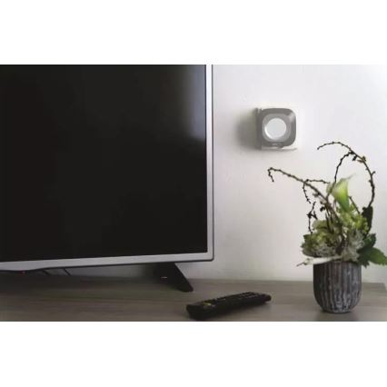 Bežično zvono za utičnicu 230V + 1xCR2032 IP44 sivo