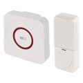 Bežično zvono za utičnicu GoSmart 230V + 1xCR2032 belo Wi-Fi