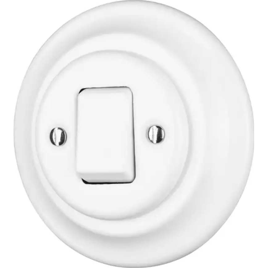 Bohemia-Design - Jednostavan porcelanski retro okvir, beo