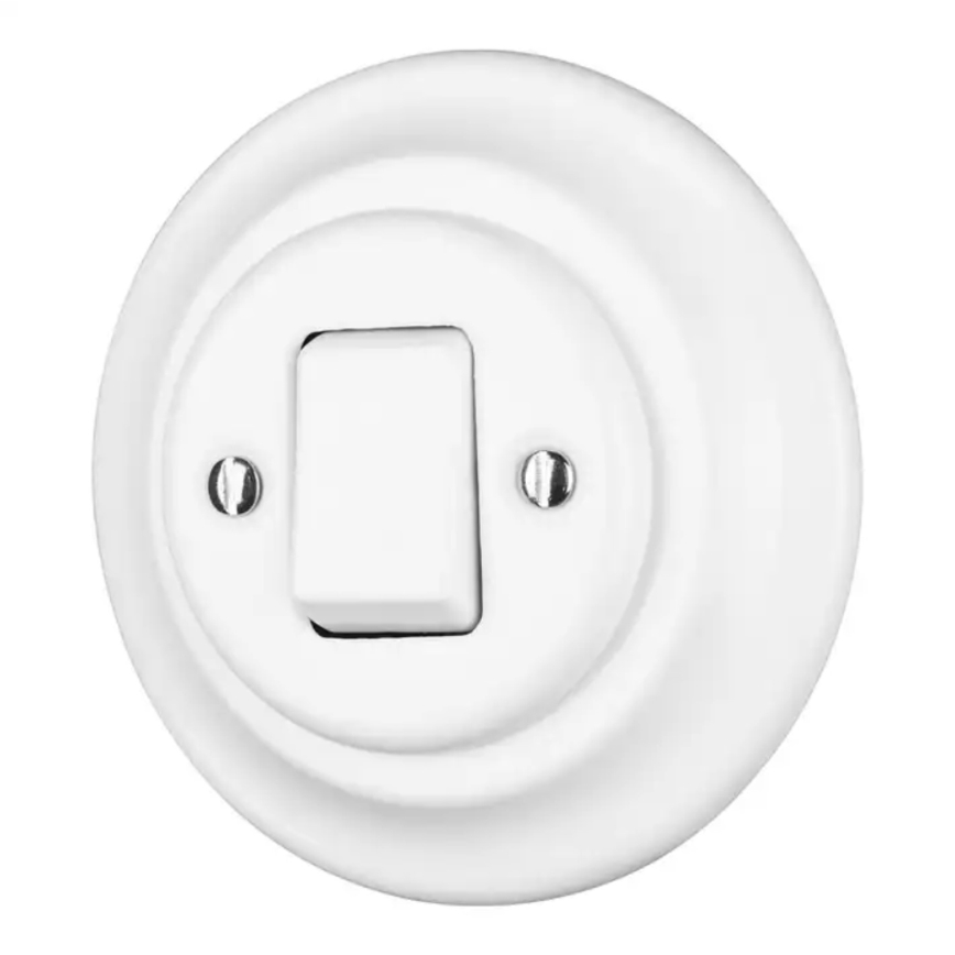 Bohemia-Design - Jednostavan porcelanski retro okvir, beo