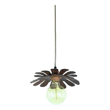 Bohemia-Design - Luster na sajli 1xE27/60W/230V bronzan