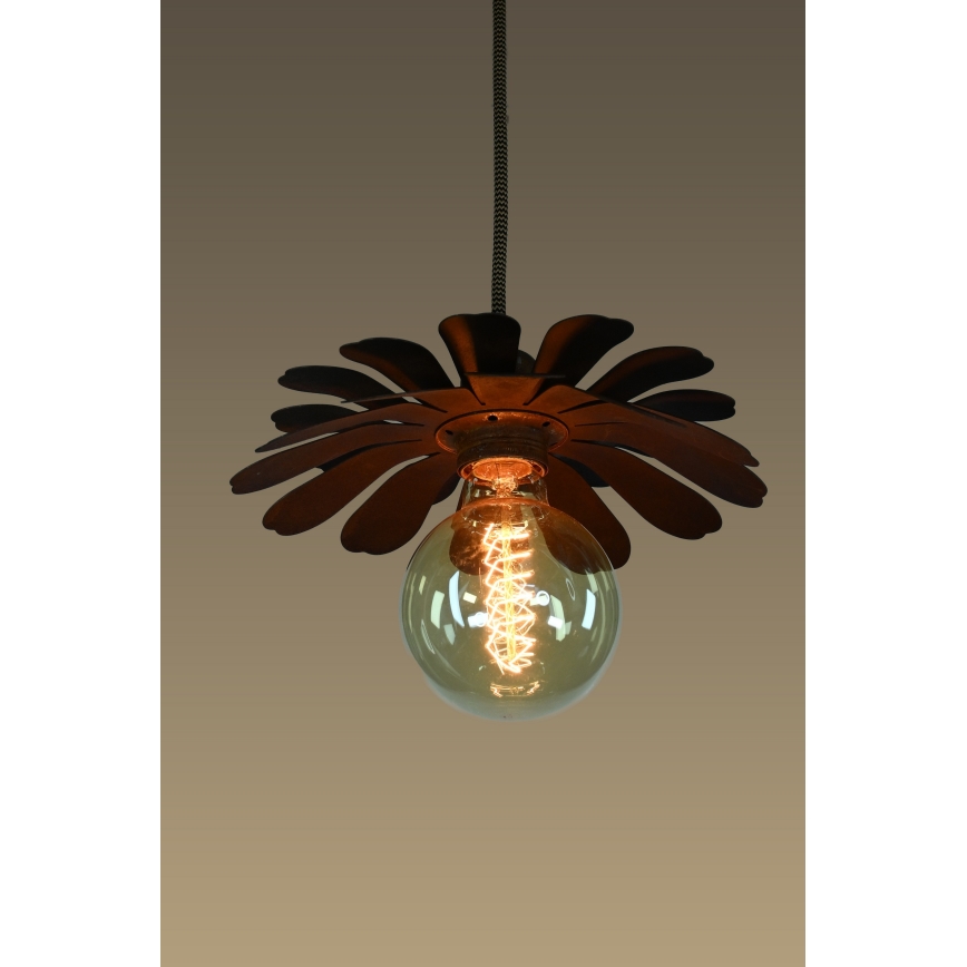 Bohemia-Design - Luster na sajli 1xE27/60W/230V bronzan