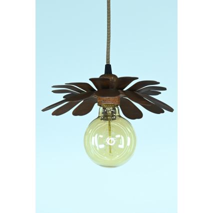 Bohemia-Design - Luster na sajli 1xE27/60W/230V bronzan