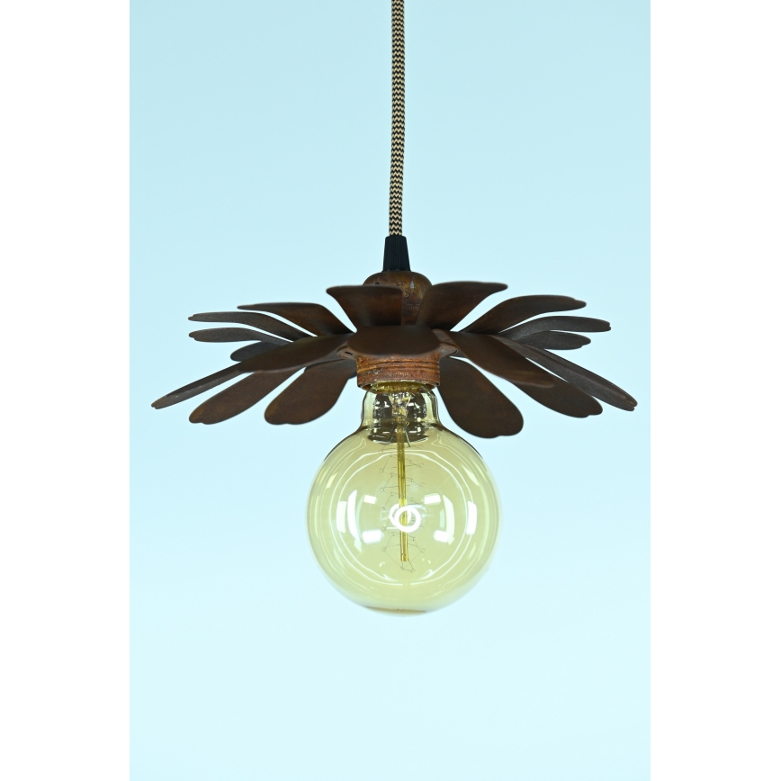 Bohemia-Design - Luster na sajli 1xE27/60W/230V bronzan