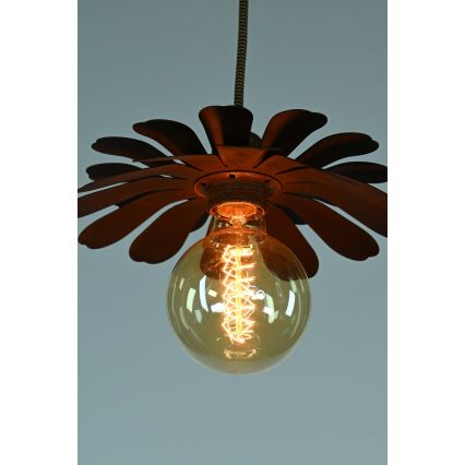 Bohemia-Design - Luster na sajli 1xE27/60W/230V bronzan