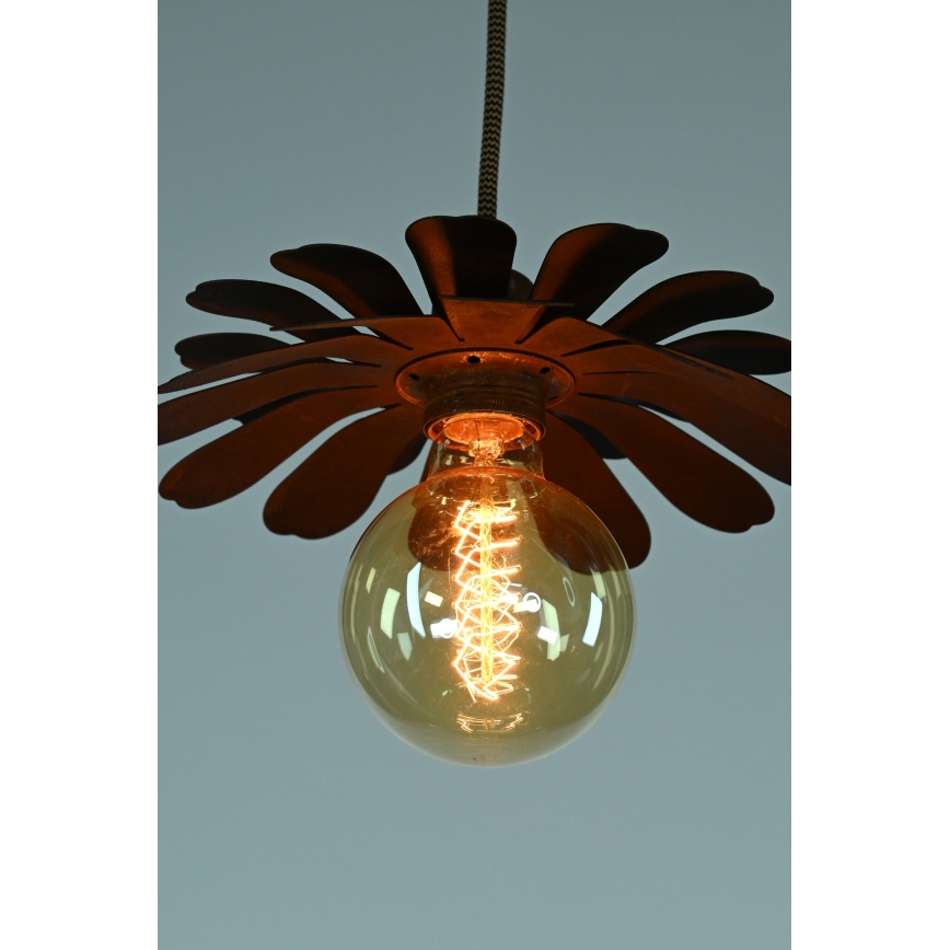 Bohemia-Design - Luster na sajli 1xE27/60W/230V bronzan