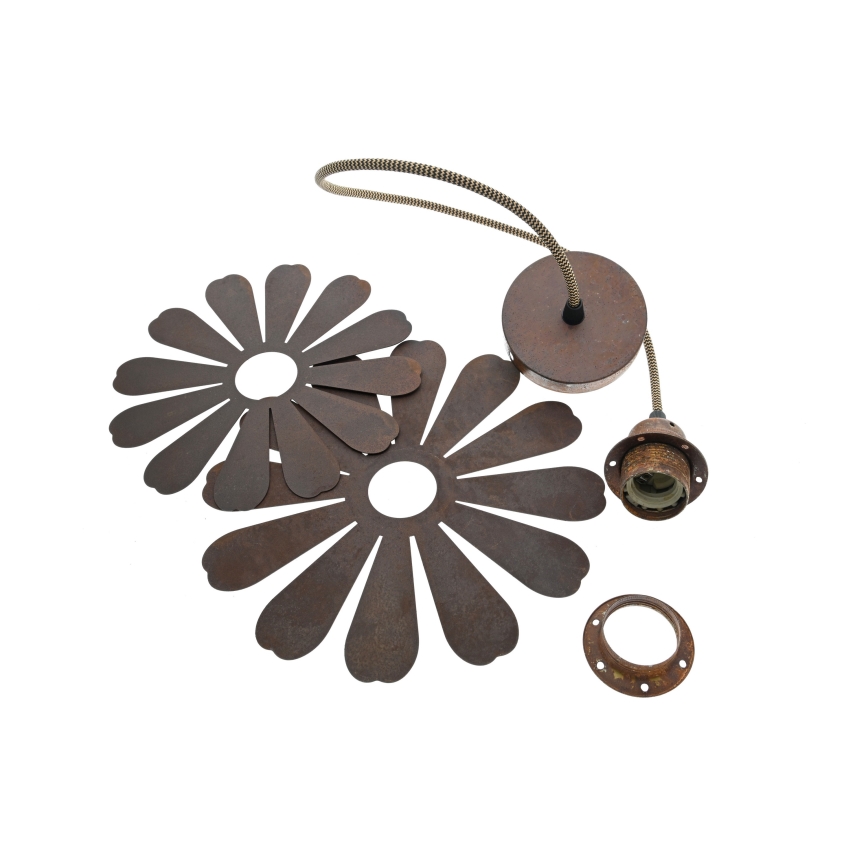 Bohemia-Design - Luster na sajli 1xE27/60W/230V bronzan