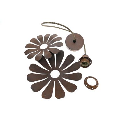 Bohemia-Design - Luster na sajli 1xE27/60W/230V bronzan