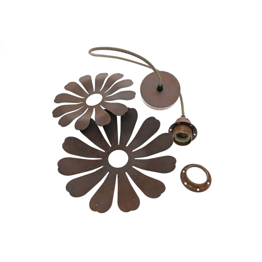 Bohemia-Design - Luster na sajli 1xE27/60W/230V bronzan