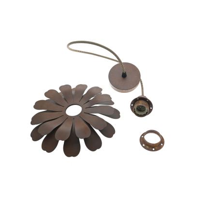 Bohemia-Design - Luster na sajli 1xE27/60W/230V bronzan