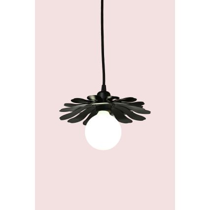 Bohemia-Design - Luster na sajli 1xE27/60W/230V crne boje