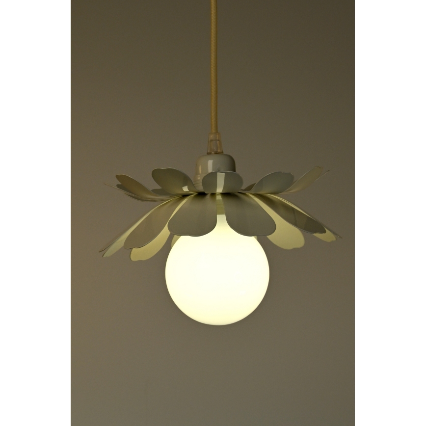 Bohemia-Design - Luster na sajli 1xE27/60W/230V krem boje