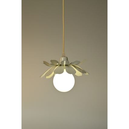 Bohemia-Design - Luster na sajli 1xE27/60W/230V krem boje
