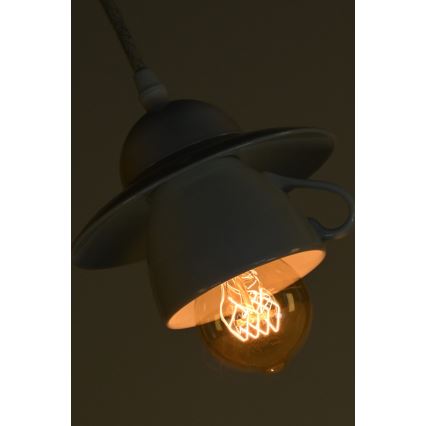 Bohemia-Design - Porcelanski luster na kablu 1xE27/60W/230V