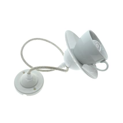 Bohemia-Design - Porcelanski luster na kablu 1xE27/60W/230V
