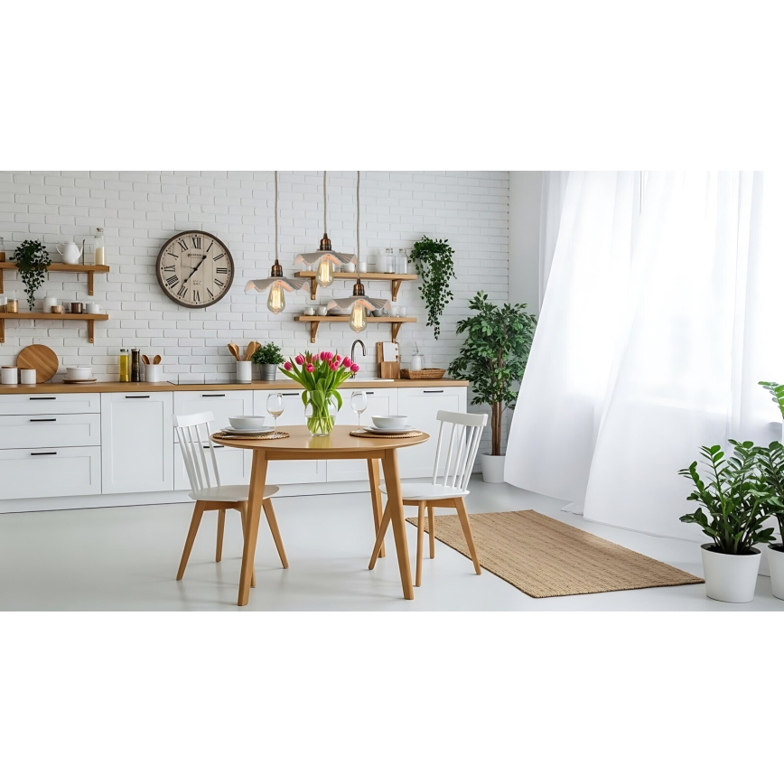 Bohemia-Design - Porcelanski luster na sajli 1xE27/60W/230V