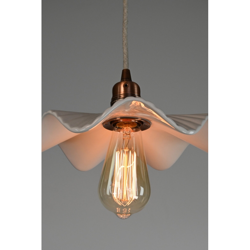 Bohemia-Design - Porcelanski luster na sajli 1xE27/60W/230V