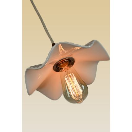 Bohemia-Design - Porcelanski luster na sajli 1xE27/60W/230V