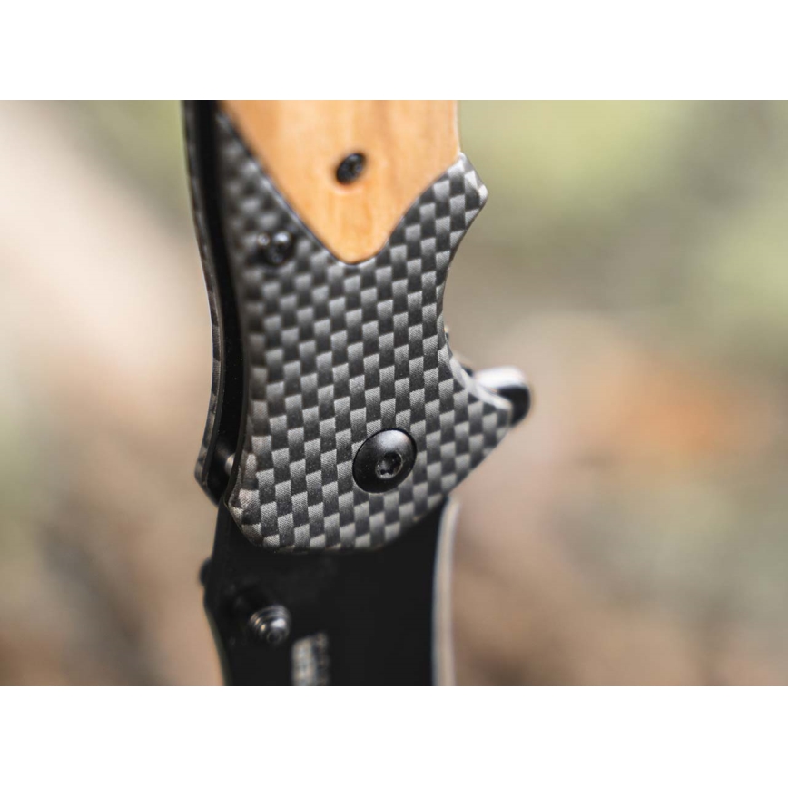 Böker - Džepni nož Magnum Blomkvist Olive 20,5 cm maslinovo drvo