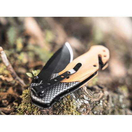 Böker - Džepni nož Magnum Blomkvist Olive 20,5 cm maslinovo drvo