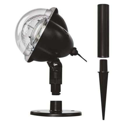 Božićni spoljni LED projektor LED/4W/230V IP44 topla/hladna bela