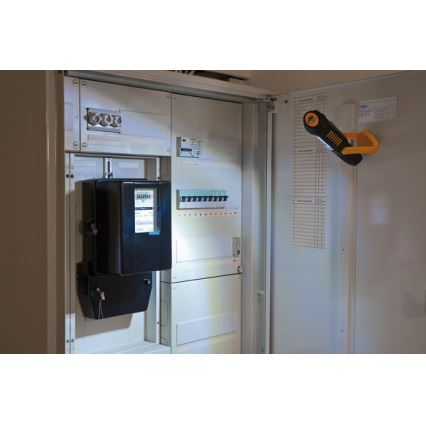 Brennenstuhl - LED radna lampa LED/3xAA narandžasta