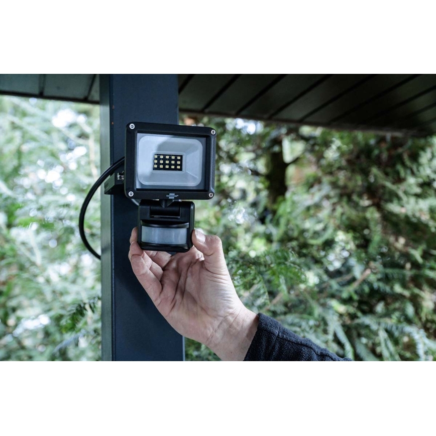 Brennenstuhl - LED spoljašnji reflektor sa senzorom LED/10W/230V 6500K IP65