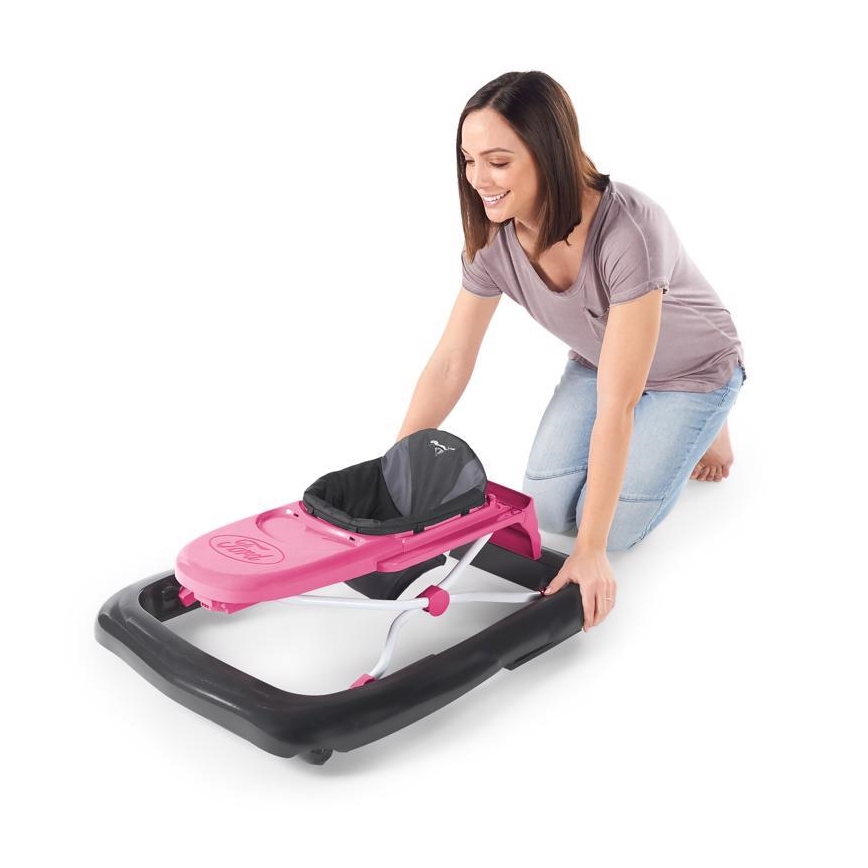 Bright Starts - Dečija hodalica 3u1 FORD MUSTANG ružičasta