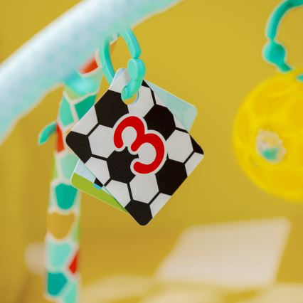 Bright Starts - Dečija igraća deka OBALL GRIP & KICK 3xAA