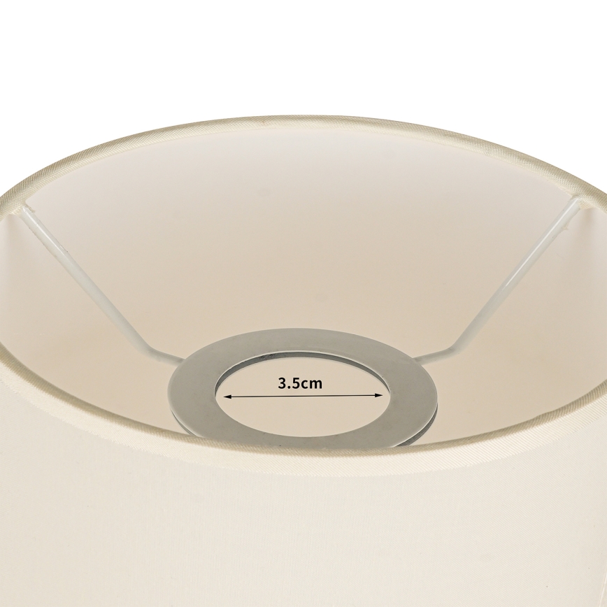Brilagi - Abažur za stonu lampu TABLON E27, prečnika 14 cm, krem boje