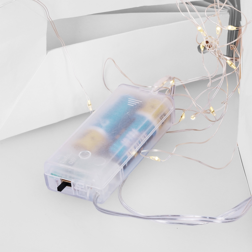 Brilagi - Božićna LED dekoracija LED/2xAA 30 cm pahulja